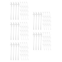 5Sets Lange Reusable Silikonhalme Mit Sicherem Design Für Kinder