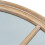 Washed Wood Round Window Mirror 3