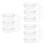 30Stk Runde Make-Up Box Transparente Aufbewahrung 1
