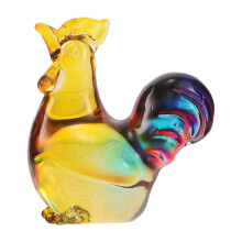 Glänzende Kristall-Küken Figur Hühnchen Wohnkultur