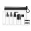 1Set Schwarzes Spenderflaschen Set Reusable Lotion Und Creme Behälter 1