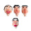 Silicone Face Puppet Vent Toy for Stress Relief Home Office-C 3