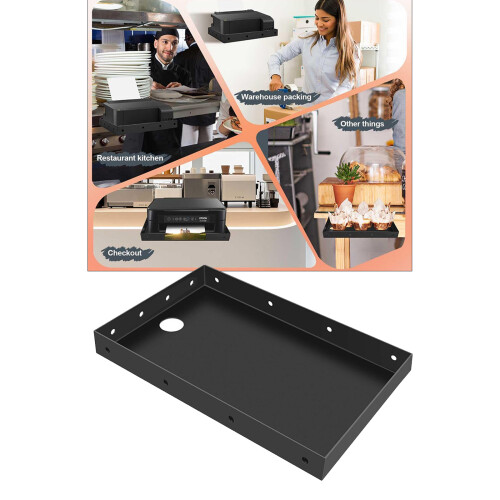 Metal Printer Shelf Corrosion Resistant Holder For Tight Space 1