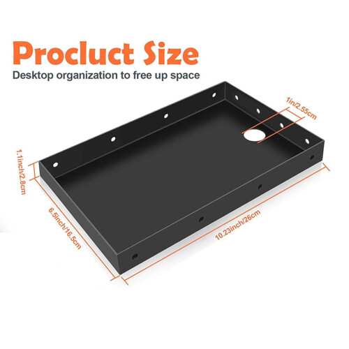 Metal Printer Shelf Corrosion Resistant Holder For Tight Space 2