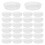 100Pcs White Plastic Protective End Caps for Mailing Tubes and Posters 1