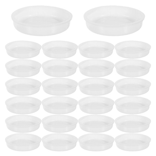 100Pcs White Plastic Protective End Caps for Mailing Tubes and Posters