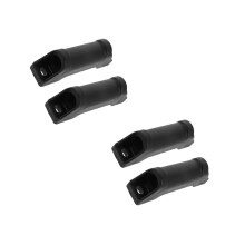 4Stk Austauschbare Fußstützen Slider Für Home Office Stühle Schwarz