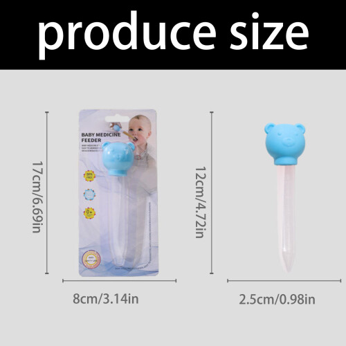 Baby-Flüssigkeitstropfer, weiche Silikonspitze, präzise-Grün 2