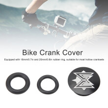 Compatible Hollow Crankset Dust Cover Black