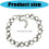 Fashion Forward Vergrendelde Ketting Verstelbare 3