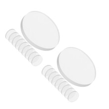 100Stk Transparente PVC Filzgleiter Für Möbelfüße Und Glasplatten