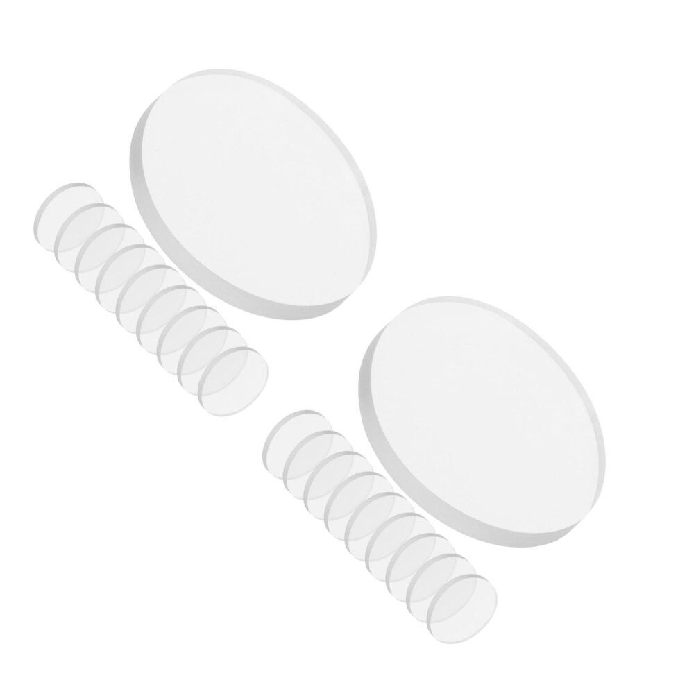 100Pcs Transparent Pvc Anti Slip Furniture Feet Pads For Home Tables 301312251273