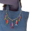 Fish Pendant Keychain Colorful Beaded Fish Shape Key Holder-3 6