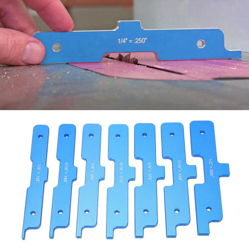 Lightweight Aluminium Gauge Blocks 7Pcs 1