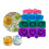 Moules polyvalents à savon en silicone à-3 amours consécutifs c 5