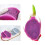 Dragon Fruit Knijpspeelgoed Kinderen Stress Relief Puistje-Wit 6