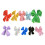 Plastic Bowknot Decoration For Weddings And-Light Blue 2
