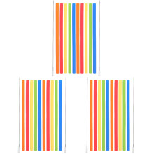 3Sets Haltbare Silikon Trinkhalme Für Milchtee Und