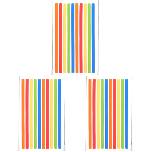 3Sets Haltbare Silikon Trinkhalme Für Milchtee Und