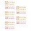 20Ensembles Séparateurs D'orteils Fleurs Silicone Colorés Kit 1
