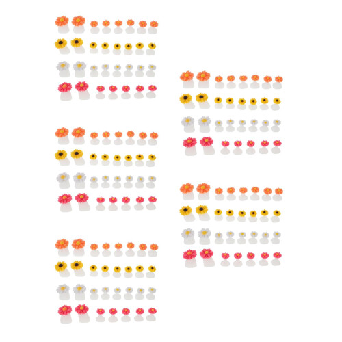 20Ensembles Séparateurs D'orteils Fleurs Silicone Colorés Kit