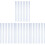 40Stk A4 Kunststoffbuchbindeschienen Transparent Leicht 1