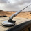 Rustproof Metal Flag Poles Stand Strong-Double fixed flagpol 5