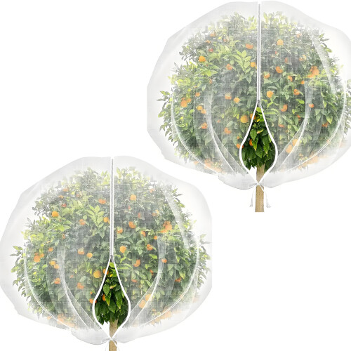 Protective Plant Enclosure With Zippered And Adjustable-2x2.4m 1