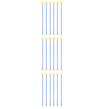 18Pcs Bright Blue Suction Cup Arrows Durable Plastic Kids Bow Toy Set