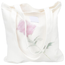 2Pièces Shopping Toile Fleuri Pour Femmes Grand Rangement