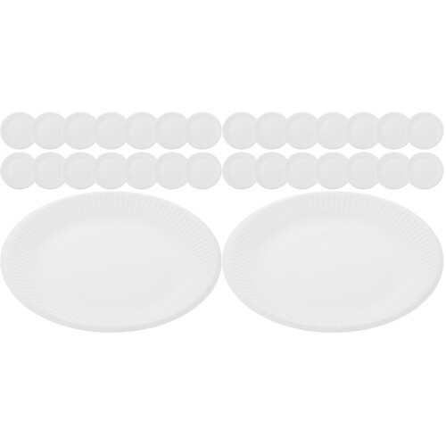 100Pièces Assiettes En Papier Pour Buffet