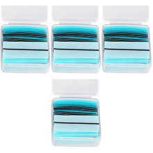 4Boîtes Strips Gel Adhésifs, Maintien Parfait Cils Artificiels