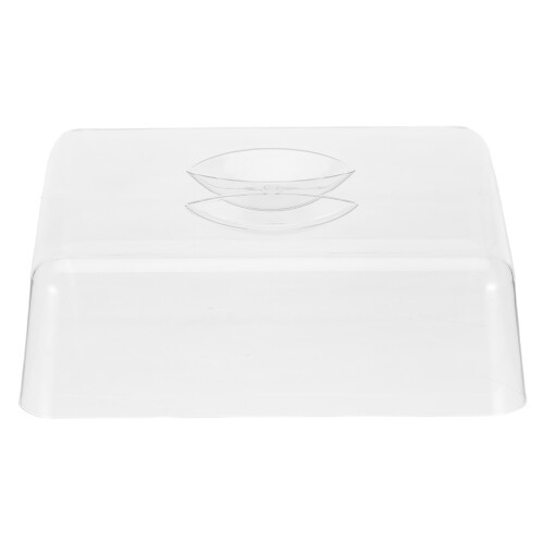 Couvercle Dôme Rectangulaire Transparent Pour Gâteaux