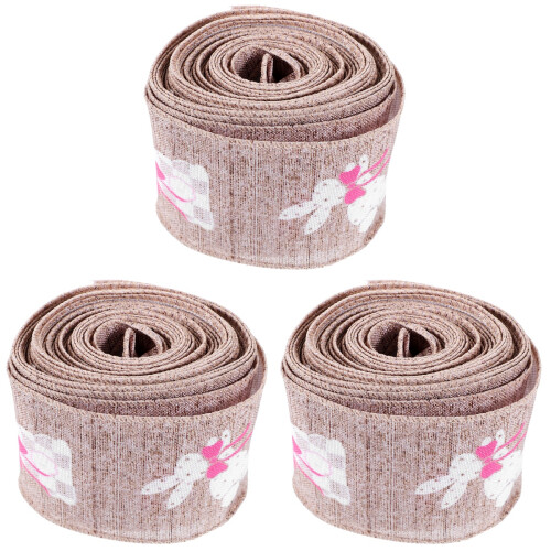 3Rouleaux Décoratif Pâques DIY Multi-Usages Solide