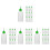 48Pcs Small Bottles Pe Material with Accurate Tip 1