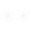 40Pcs Smooth Edge White Plastic DIY Windmill Rods for Garden Decor 1