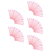 250Pcs Pink Sewing Machine Cleaning Brush Set Soft Silicone Bristles