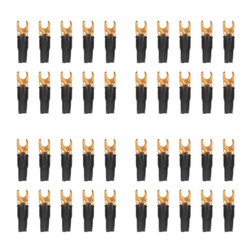 40Pcs Car Amplifier Wiring Spade Connectors Precise Ut Terminal Design