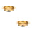 2Pcs Multi-Use Golden Cooking Pot Double Handle Kitchen Supply 1