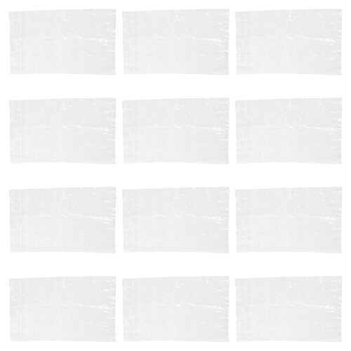 40Pcs Transparent Pe Ice Cube Bags Self-Sealing Ice Maker