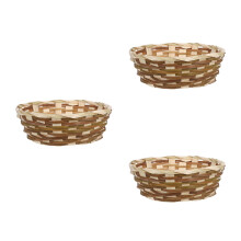 3Pcs Durable Fruit Basket Tray for Kitchen and Snack Storage