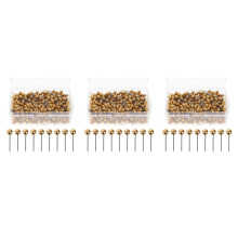 1800Pcs Gold Round Head Push Pins for DIY Sewing and Decorative Use