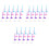 60Pcs Durable ABS Doll Support Racks Tabletop Figure Display Holders 1