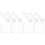 200Pcs White Clothes Tag Strings Plastic Rope Fasteners for Price Tags 1