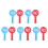 10Pcs Student Response Paddles Foam Board Yes No Game Classroom Supply 1