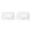 2Pcs Transparent Silicone Feeding Straws for Elderly Sippy Cups 1