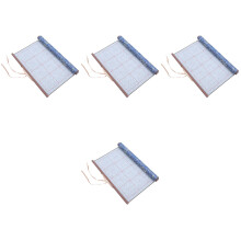 4Pcs Compact Blue Calligraphy Practice Cloth Reusable Household Mat