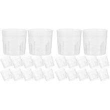 200Pcs Transparent Measuring Cups for Epoxy Resin and DIY Craft Tools