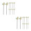 2 Pack Small Straws For Cocktails Fruit Party Drinking Decorative 1