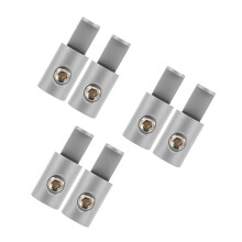 6Pcs Car Audio Input Reducer Amplifier Power Connector Durable Design